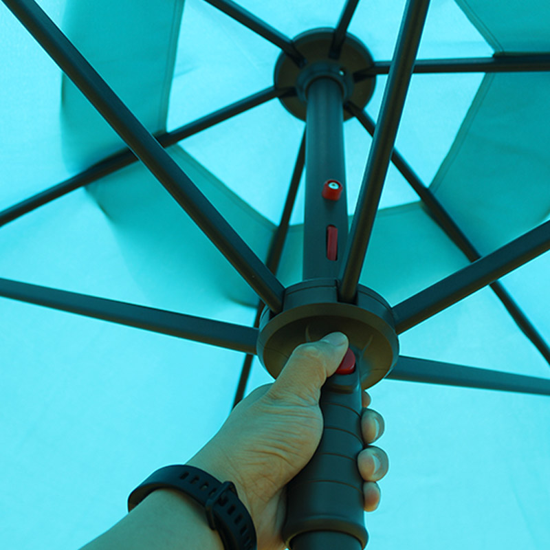 オープンガーデン傘GP1905を押し上げます