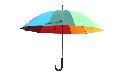 雨の傘 